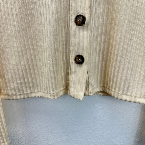 Reformation Esmeray Knit Top Cream Small Ivory - Picture 6 of 13